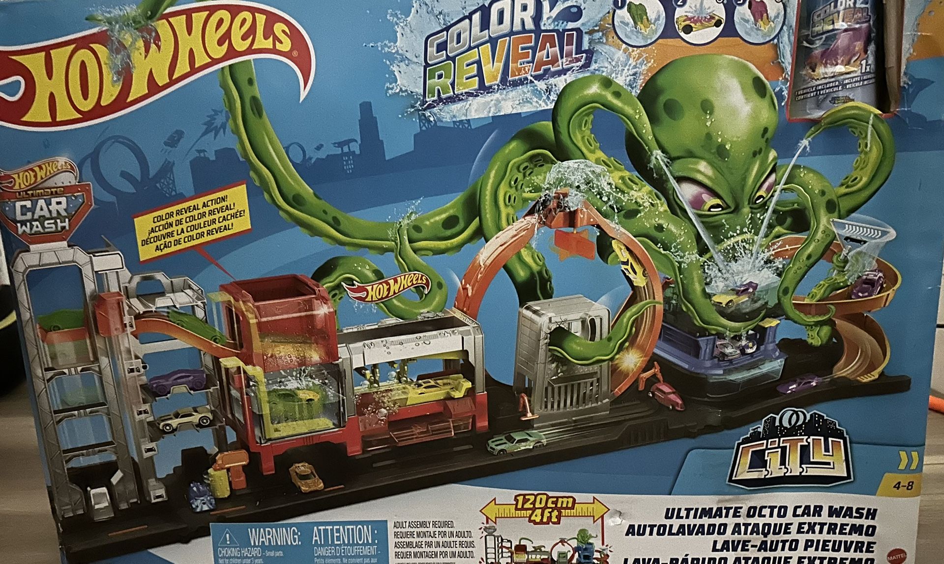 Hot wheels Color Reveal Car Wash