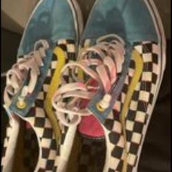 Vans And Black Huraches