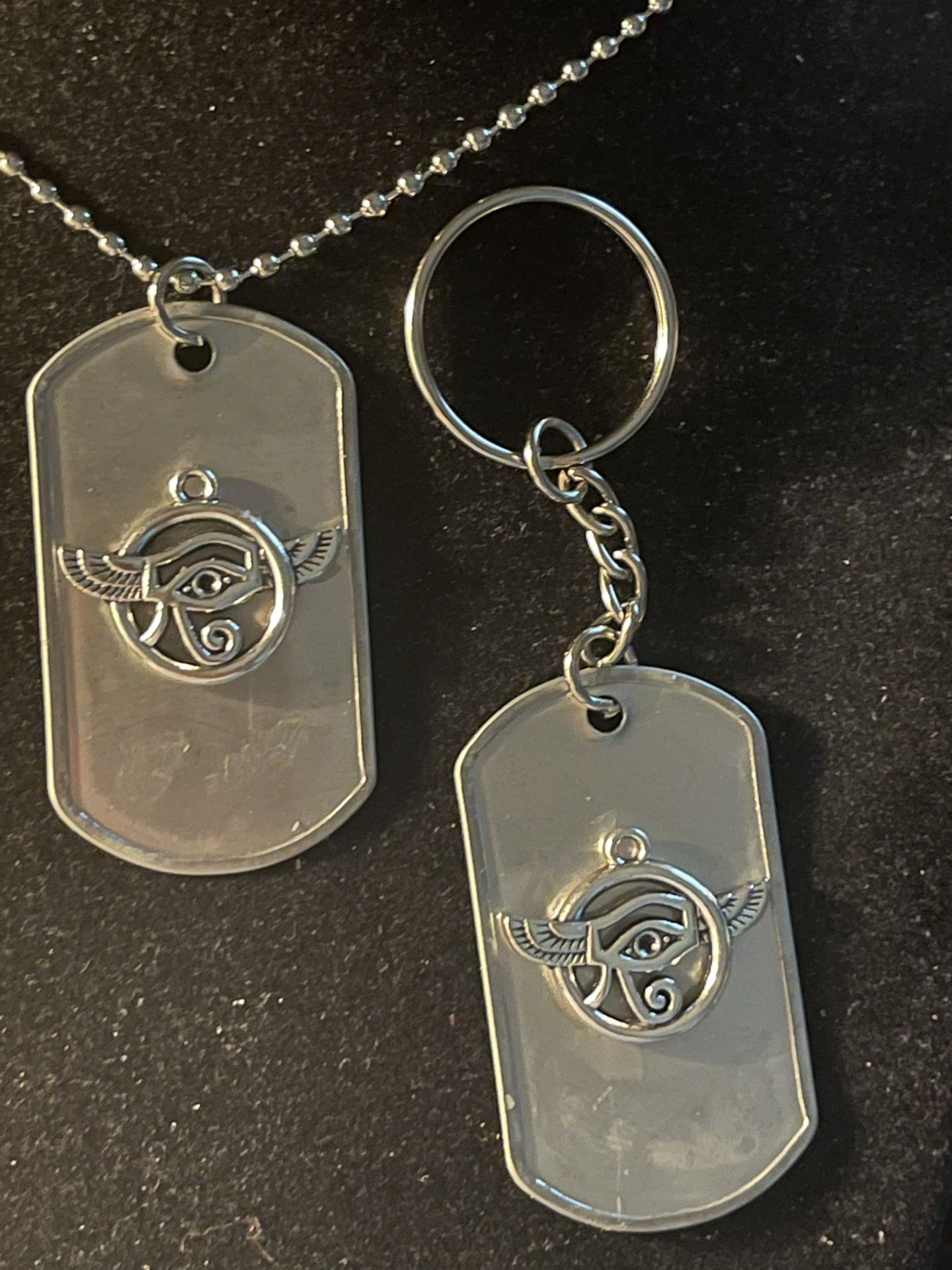 Necklace Charm & Keychain Dog Tag 