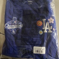 Takashi Murakami Fanatics x Los Angeles Dodgers World Series 2025 Champs T-Shirt