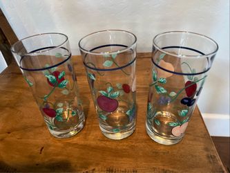 Anchor Hocking Glass set