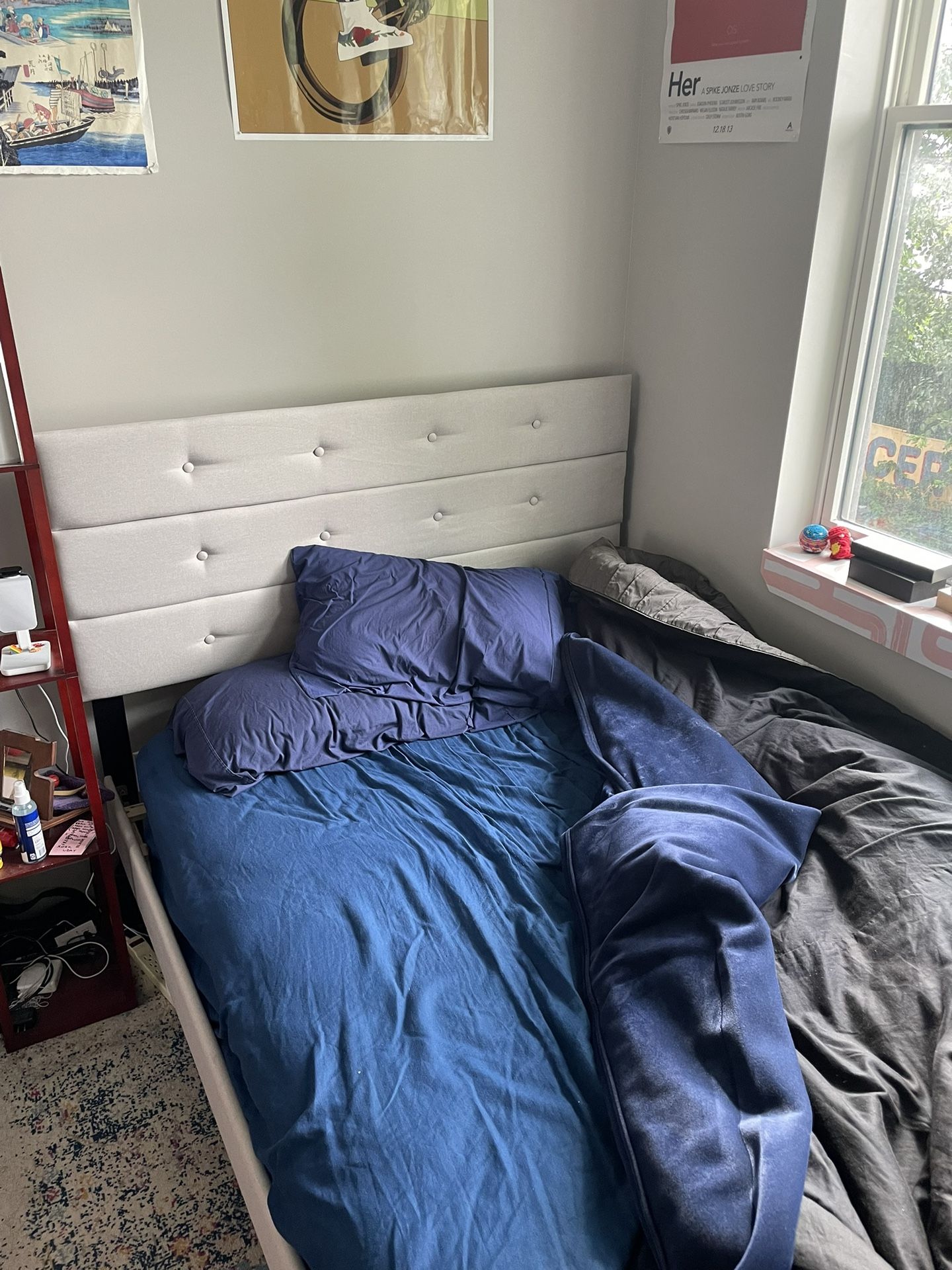 Full Sized Bed & Mattress (PICK UP SUNDAY 7/30) for Sale in Brooklyn, NY OfferUp