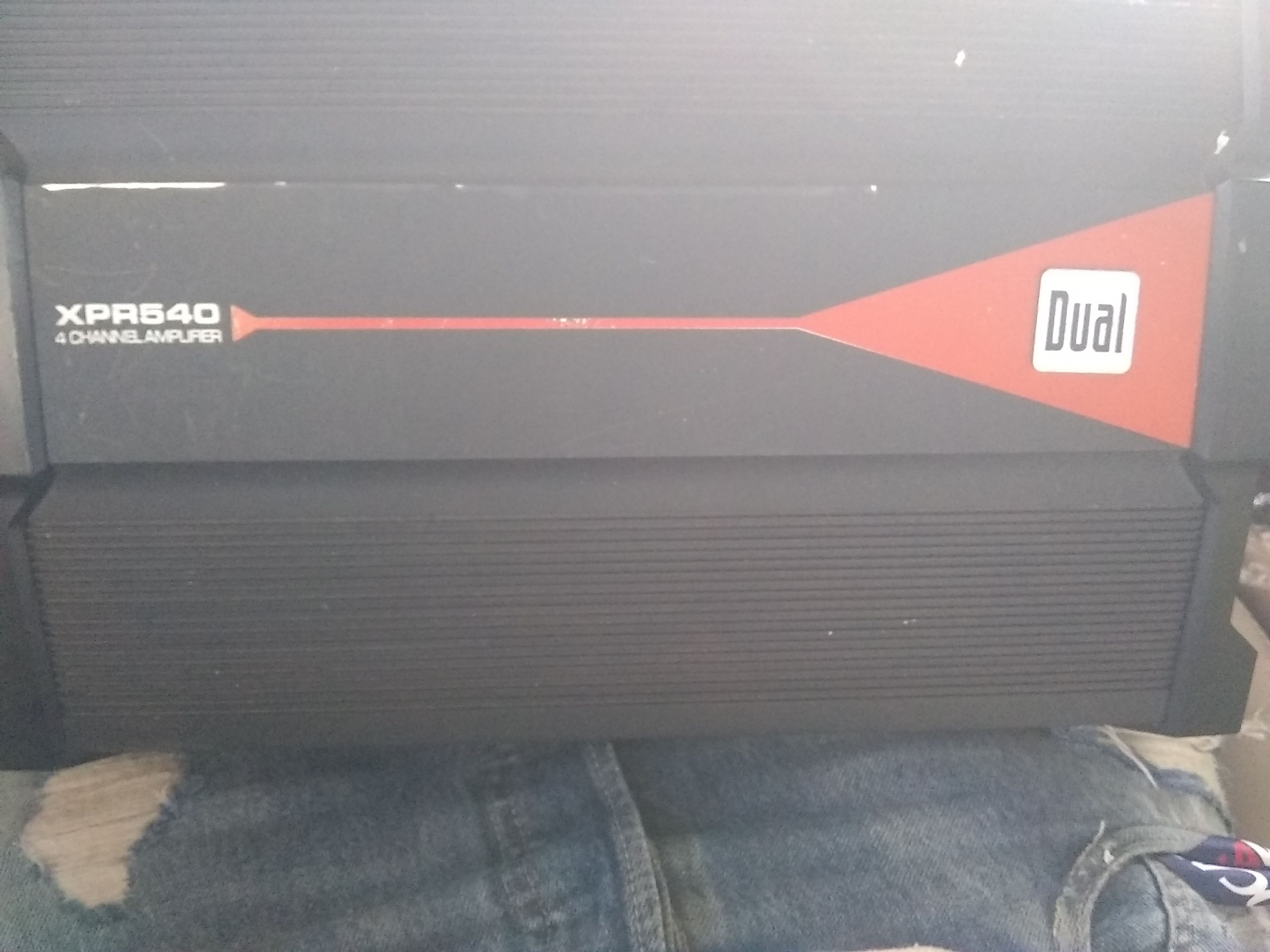 Dual xpr540 4 channel amp