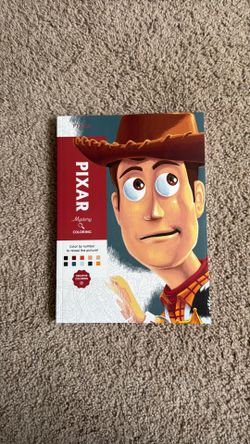 Pixar Color by Number Book