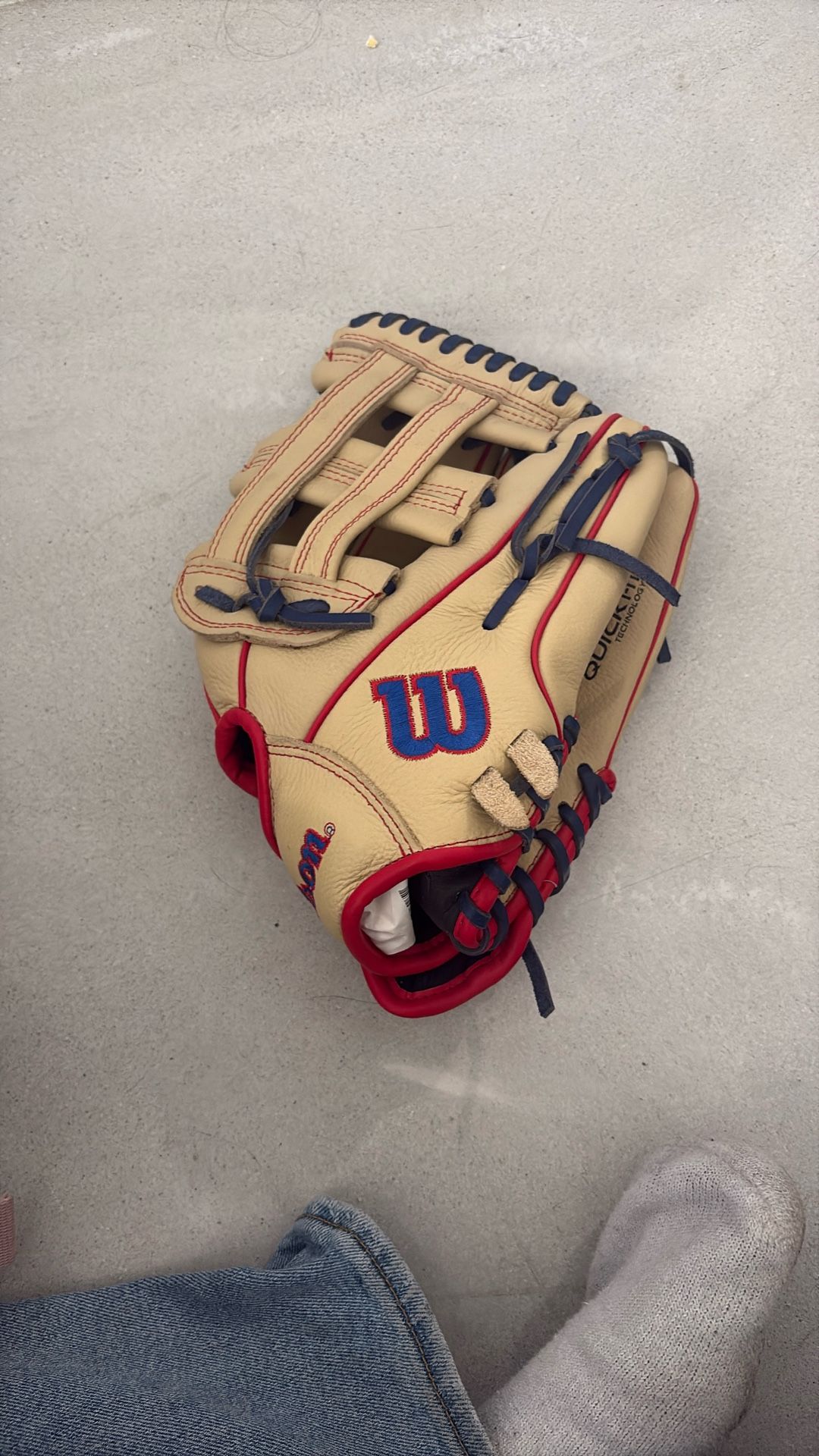 Left Handed Baseball Or Softball Glove