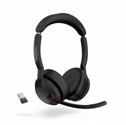 jabra Evolve2 55 Wireless Noise Canceling Bluetooth Stereo Headset - NIB