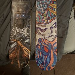 Ghost Band Limited Edition Skateboard Decks – Numbered /666 – Collector Set