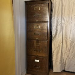 Antique Filing Cabinet