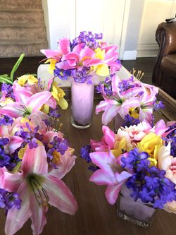 Beautiful Flower Vases Set Of 6