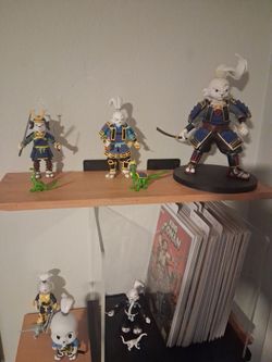 8 usagi yojimbo figures