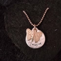 Beautiful Butterfly Necklace