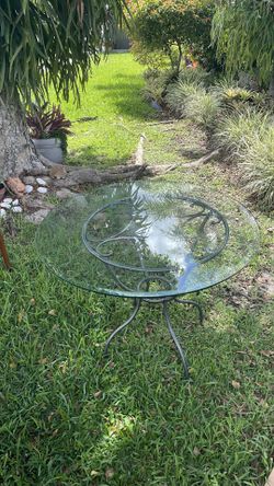 Glass table
