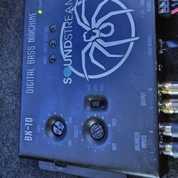 Soundstream BX-10 Digital Bass Reconstruction Processor with Remote,Black