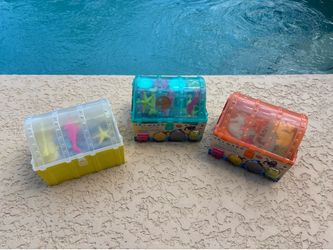 Kids Pirate Treasure Chest with Pool Diving Toys