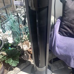Tower Fan Oscillates With (3) Speeds And Programmable From House And Gardens. Reduced From $30
