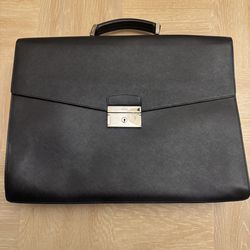 Prada Men’s Saffiano Leather Briefcase