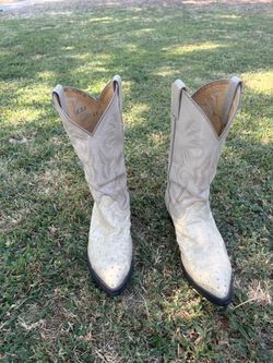 Ostrich Boots