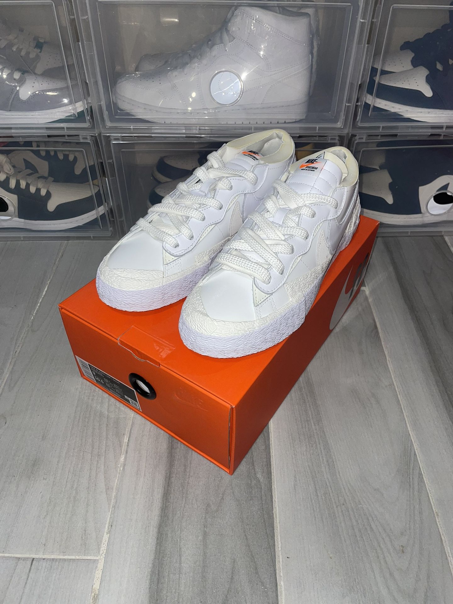 Patent Leather Sacai X Nike Blazer Release Date Nike X Sacai