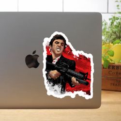 Scarface Laptop Sticker 
