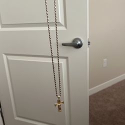 Silver Rope Chain RL.925 Italy And Pendant 