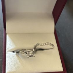 Helzberg Diamond Engagement Ring And Wedding Band