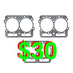 BTS- Head Gasket Set, Compatible with Cummins N14 / NT855 Engines, 3PCS Aftermarket Replacement for OEM , Junta de Cabeza
