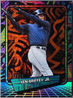 Ken Griffey Jr. Numbered /99 Holo Baseball Card