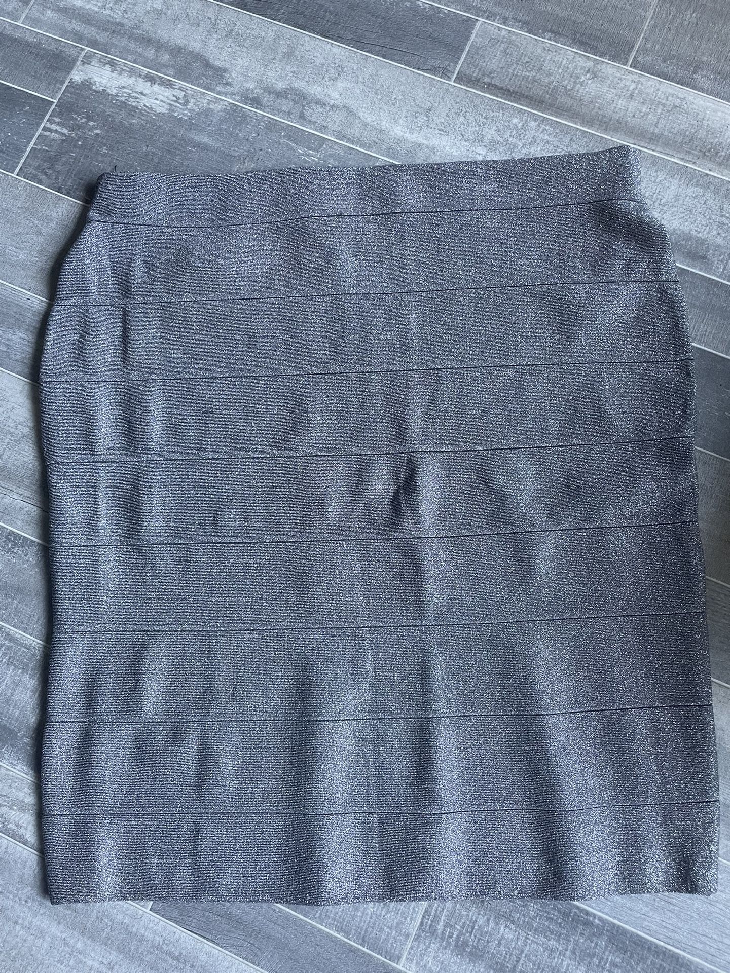 New With Tags Lane Bryant Plus Size 22/24 Gray Tweed Pencil Skirt Knee length