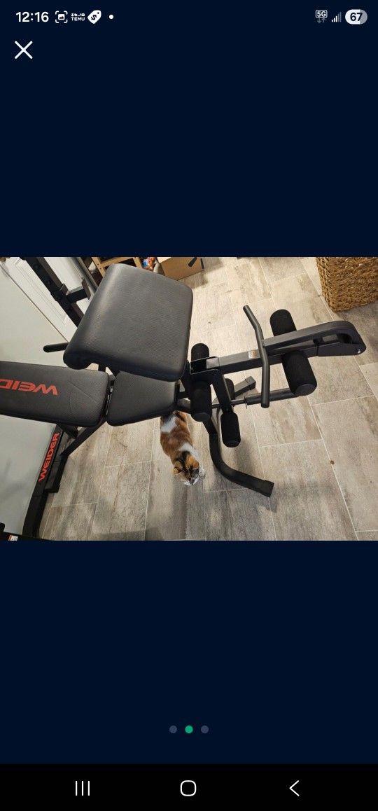 Weider Olympic Weight Bench Combo