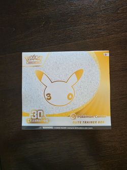 Pokémon 30th Celebration Elite Trainer Box pokemon center exclusive