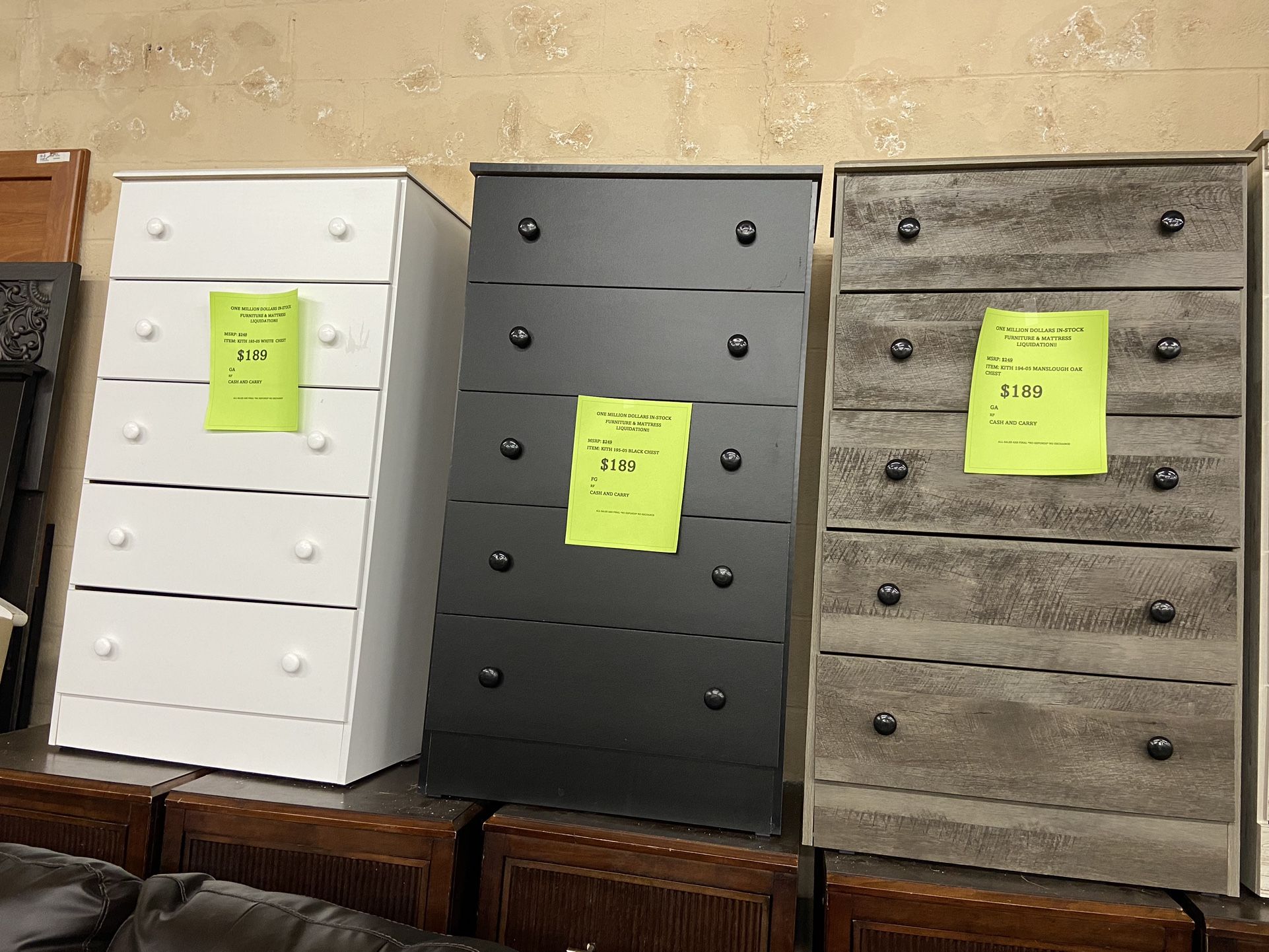 5 Drawer Chest
