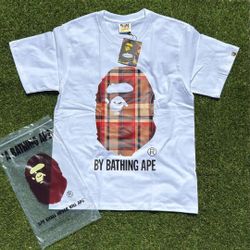 Burberry White Bape Shirt 