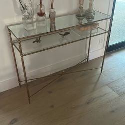 Mirror Console Table