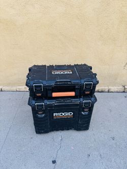 Ridgid Pro Gear System 2.0 Stackable Tool Boxes
