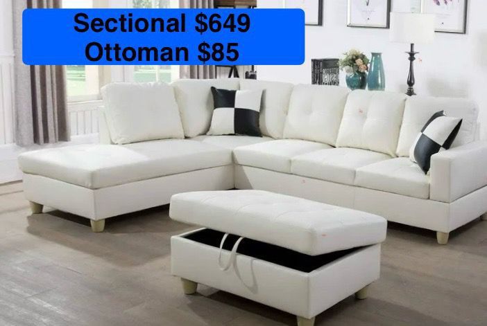 🎈Free Delivery—Brand new sectional sofa couch