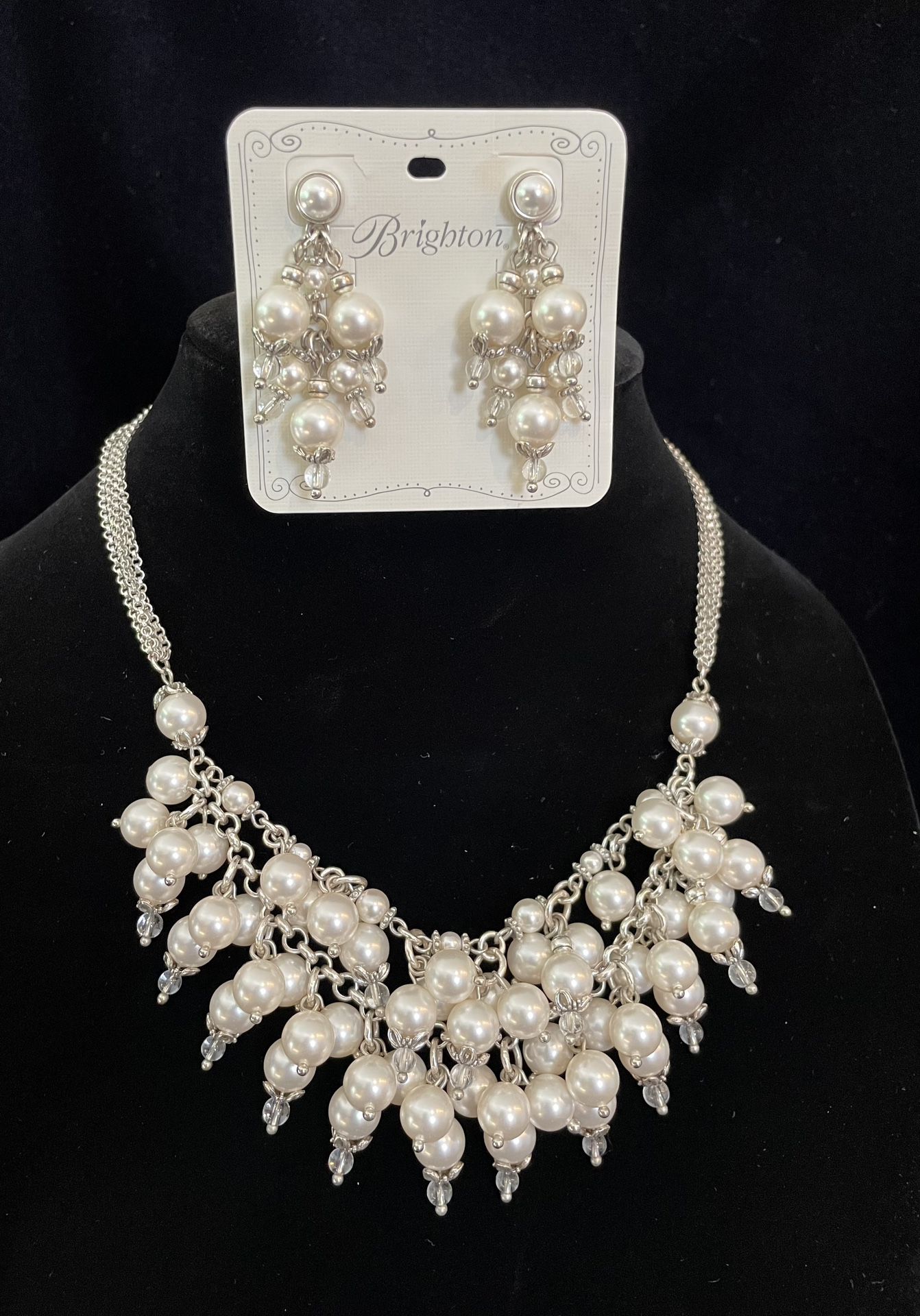 Brighton Pearl-ilious Necklace & Earrings