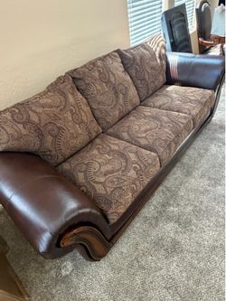 Sofa with matching Chaise Lounge chair