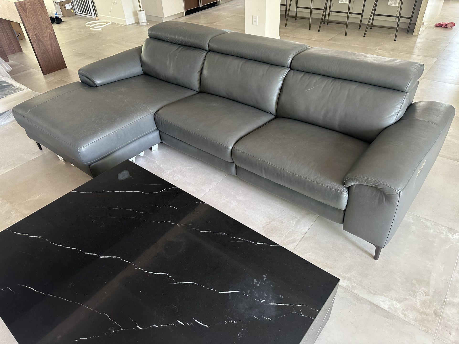 Modani Sofa With Chais And Power Recliner - MUST GO