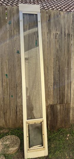 Aluminum Sliding Glass Pet Door
