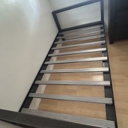 Room & Board Twin Size Metal  Bed Frame 