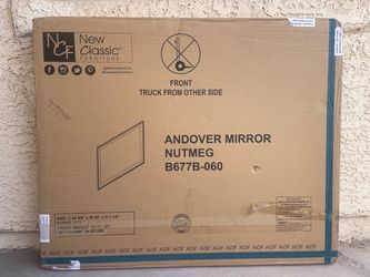 New Classic Furniture Andover Mirror Nutmeg