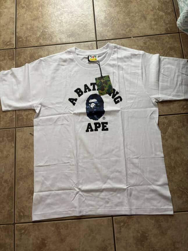 Bape Ape Tee Size M