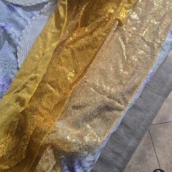 Gold Table Runners