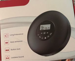 Portable CD Player with LCD Display
