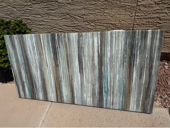 Large canvas painting