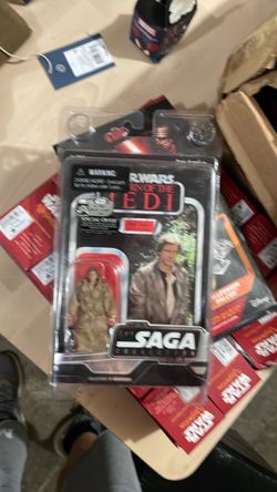 Star Wars Figure Han Solo in case.