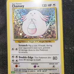 Chansey (Holo) - Near Mint - Trading Card Game Classic