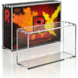 Pokemonw Team Rocket Moltres UPC Acrylic Case With Magnetic Lid