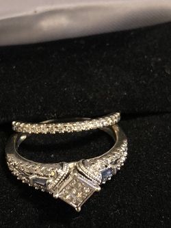 Diamond Bridal Set 1/3 Carat tw White Gold