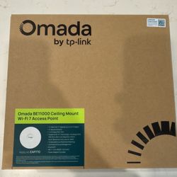 Omada EAP770 By tp-link BE11000 ceiling Mount Wi-Fi 7 Access Point New In Box
